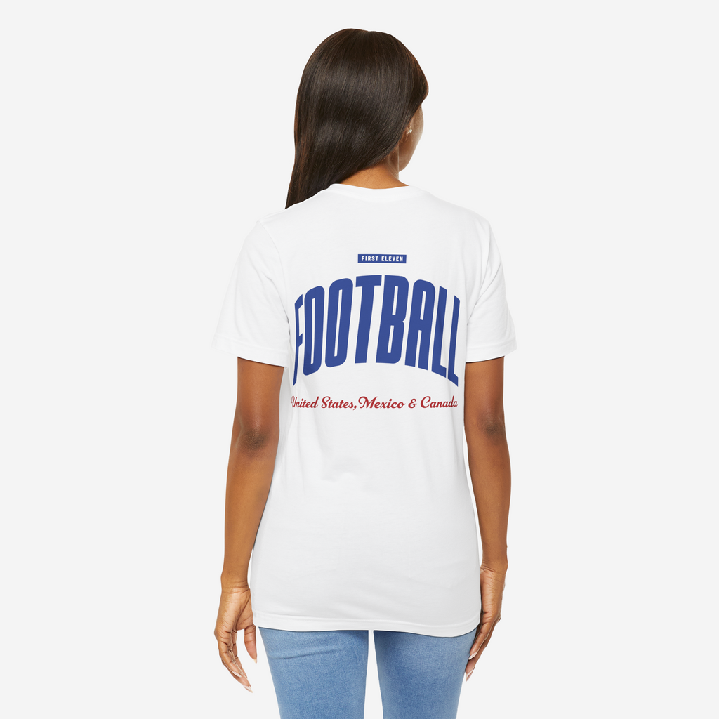 Womens England Football Tee